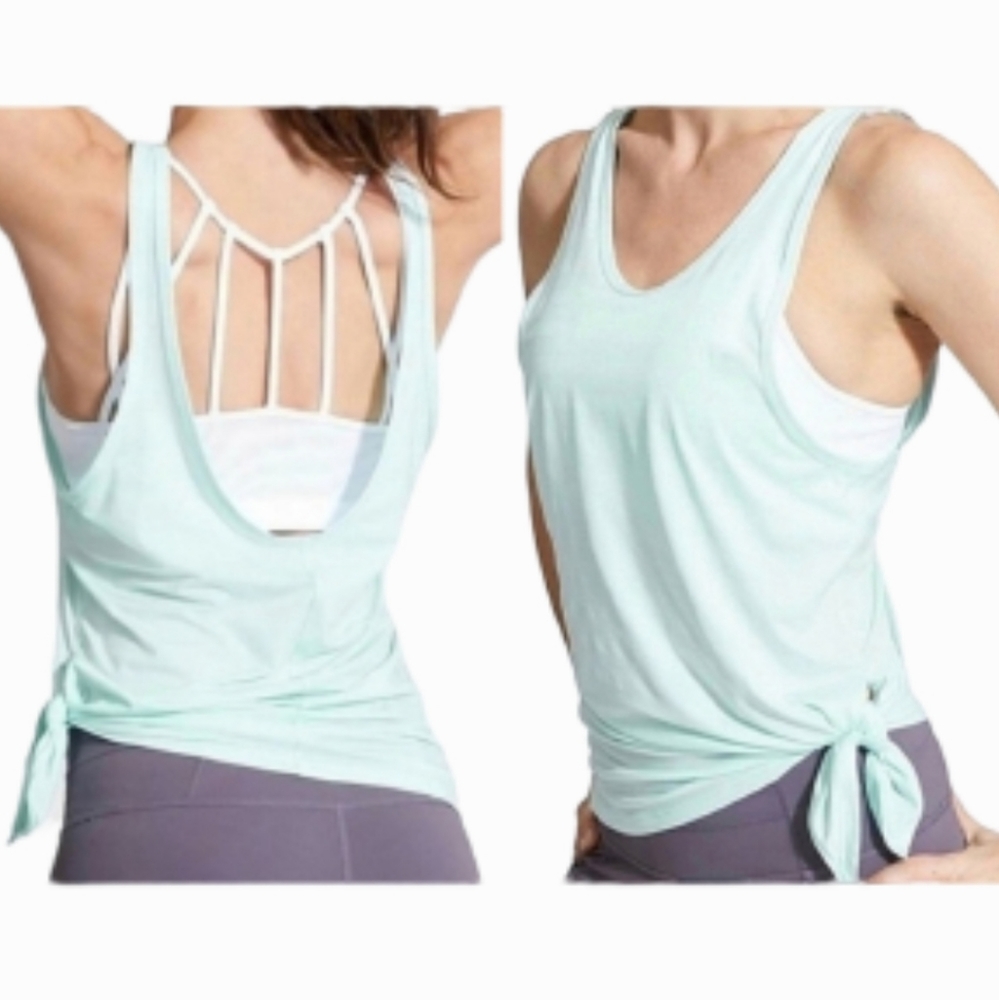 Athleta Max Out Tank Mint Green